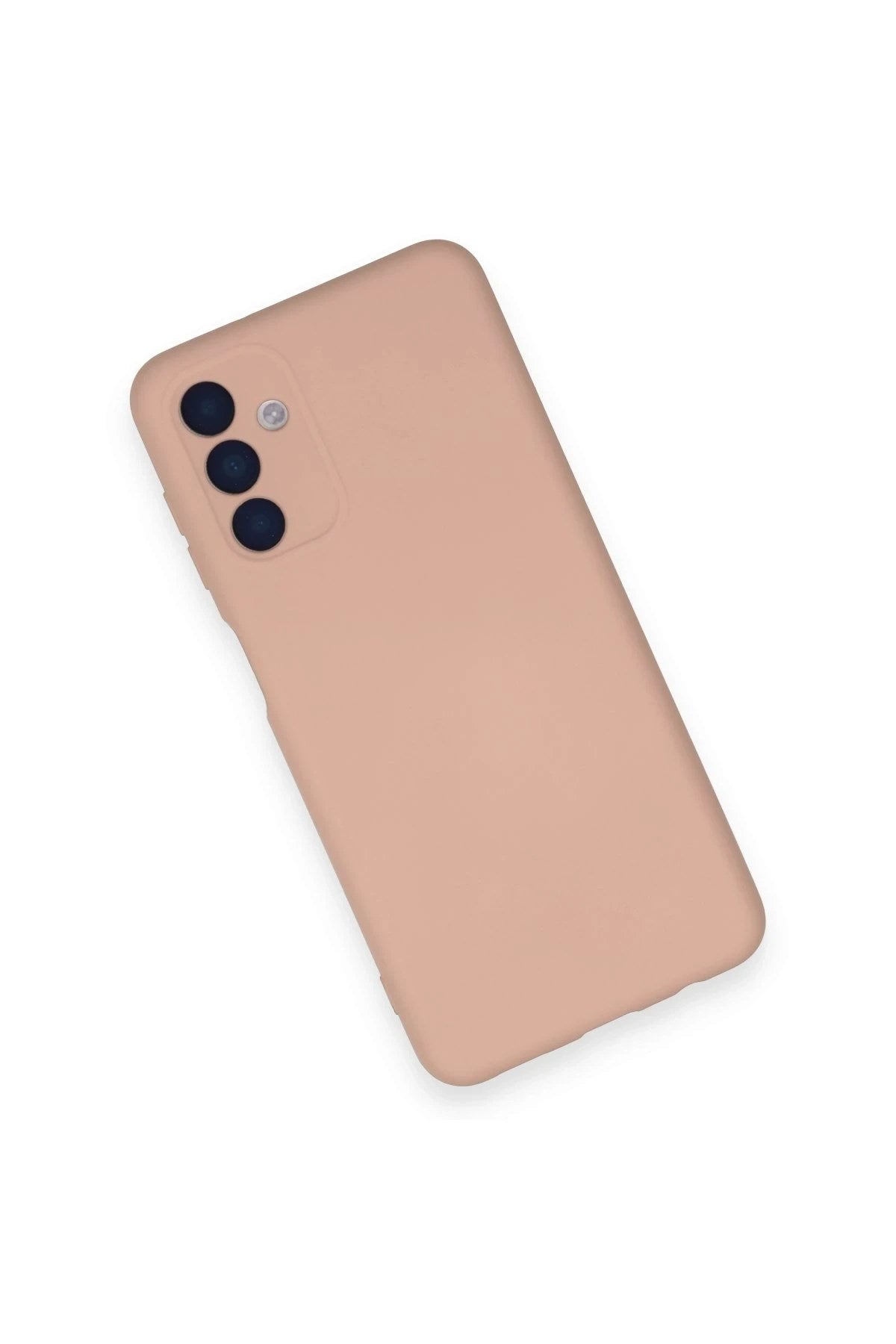 Mey İthalat® Samsung Galaxy A14 4G Kılıf Nano içi Kadife Silikon - Pudra