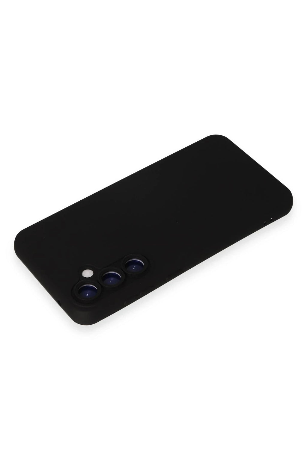 Mey İthalat® Samsung Galaxy S24 Plus Kılıf Nano içi Kadife Silikon - Siyah