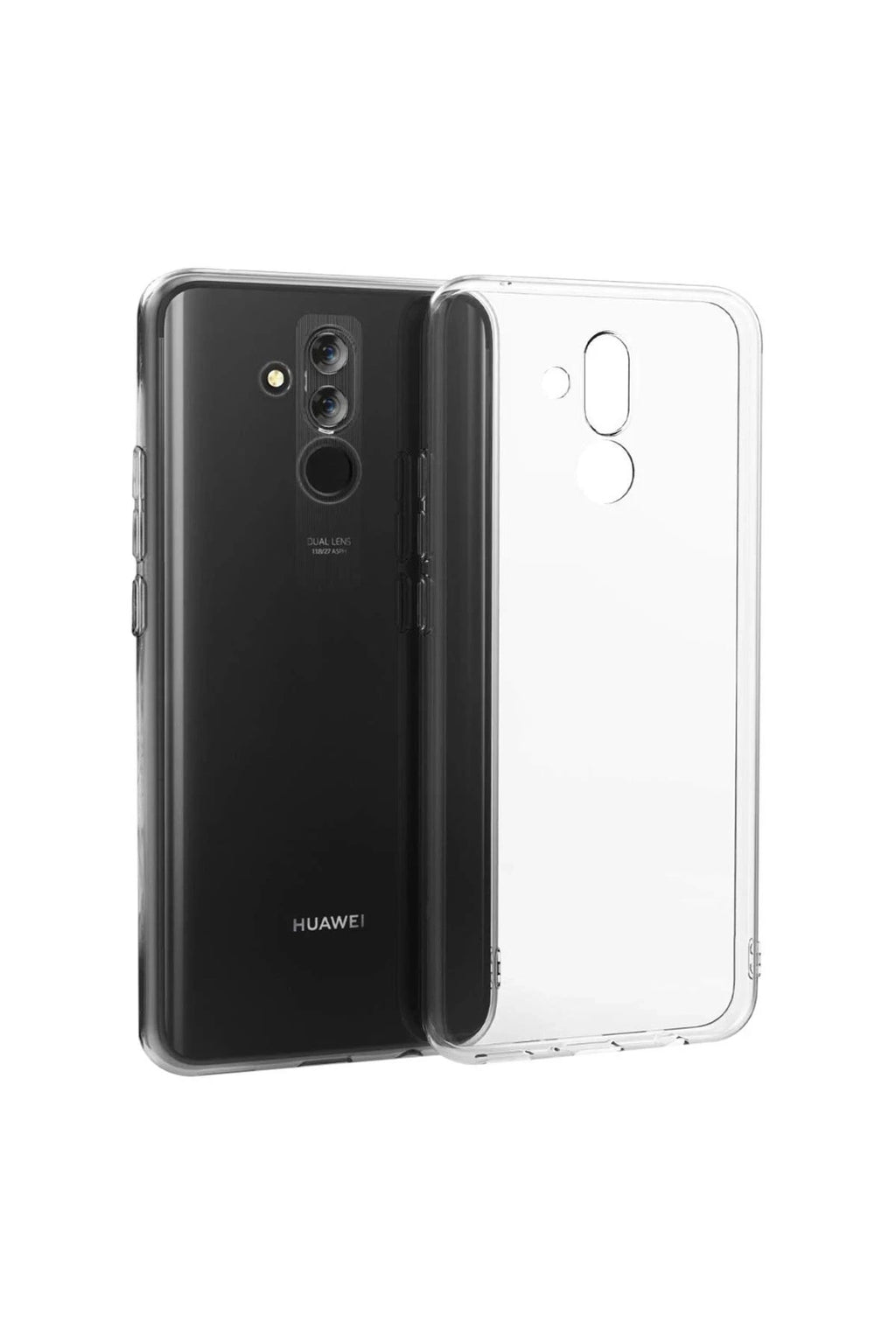 Mey İthalat® Huawei Mate 20 Lite Kılıf Lüx Şeffaf Silikon