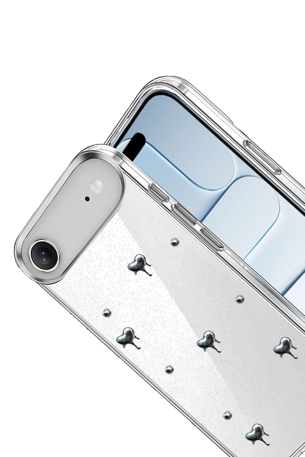Mey İthalat® iPhone 17 Air Fiyonk Desenli Kapak - Desen 1