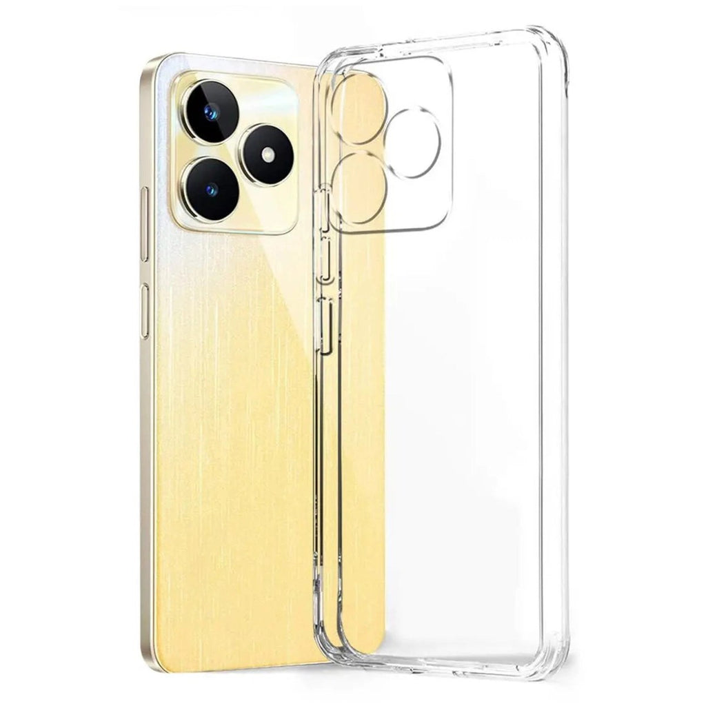 Mey İthalat® Realme Note 50 4G Kılıf Lüx Şeffaf Silikon