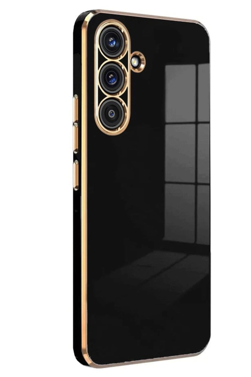 Mey İthalat® Samsung Galaxy A16 5G Kılıf Volet Silikon - Siyah