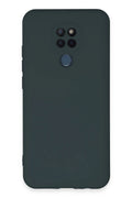 Mey İthalat® General Mobile GM 20 Kılıf Nano içi Kadife Silikon - Koyu Yeşil