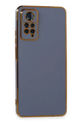 Mey İthalat® Redmi Note 11 Pro Kılıf Volet Silikon - Mavi