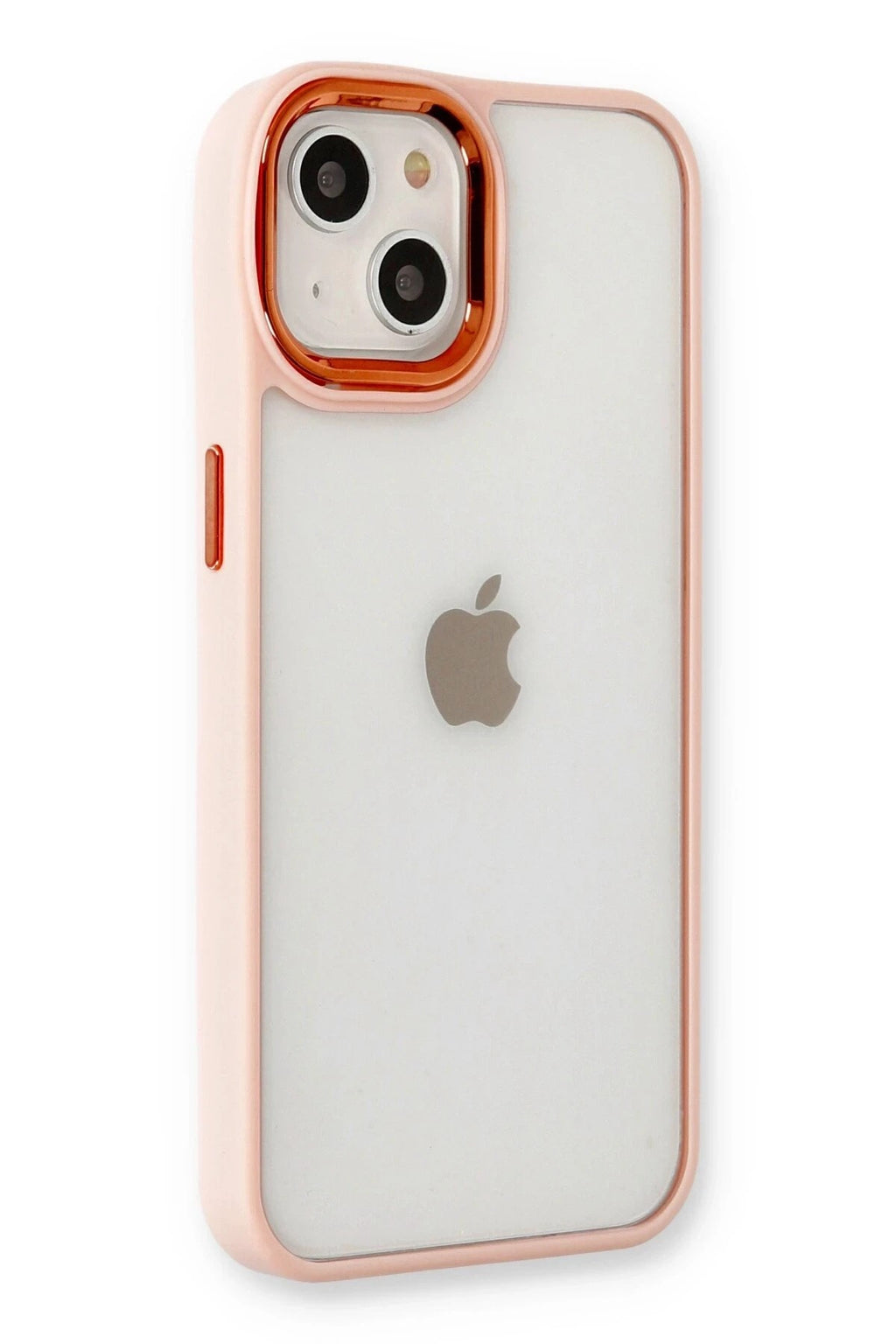 Mey İthalat® iPhone 14 Plus Kılıf Dora Kapak - Pudra