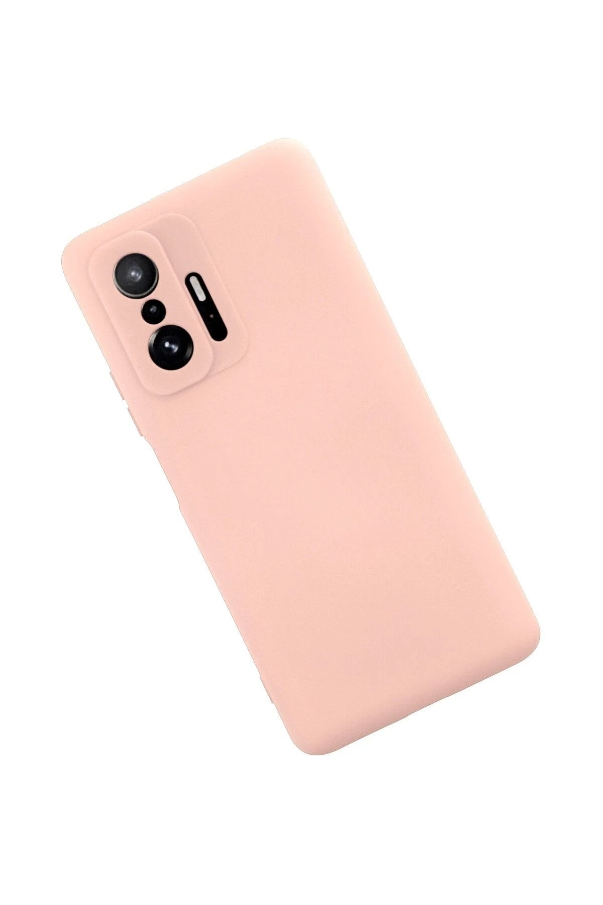 Mey İthalat® Mi 11T Pro Kılıf Nano içi Kadife Silikon - Pudra