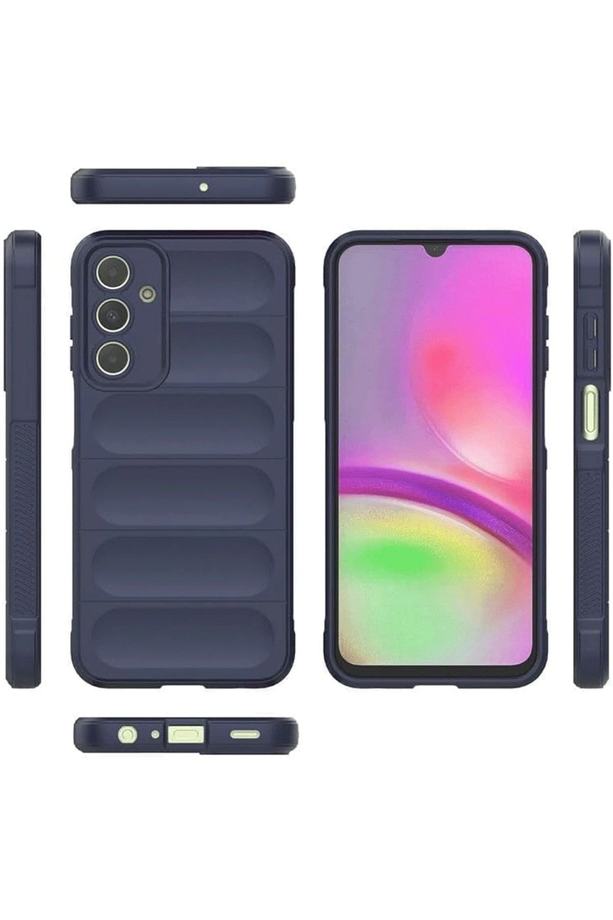 Mey İthalat® Samsung A36 Kılıf Optimum Silikon - Lacivert