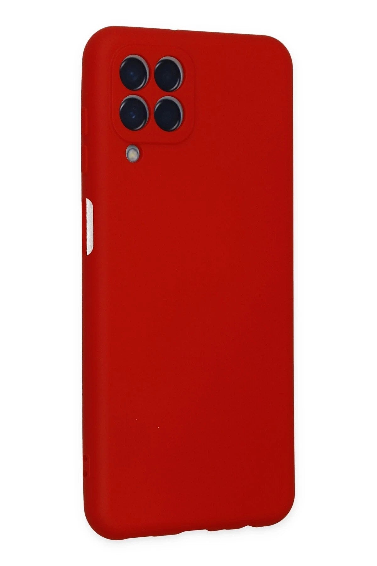 Mey İthalat® Samsung Galaxy M33 Kılıf Nano içi Kadife Silikon - Kırmızı