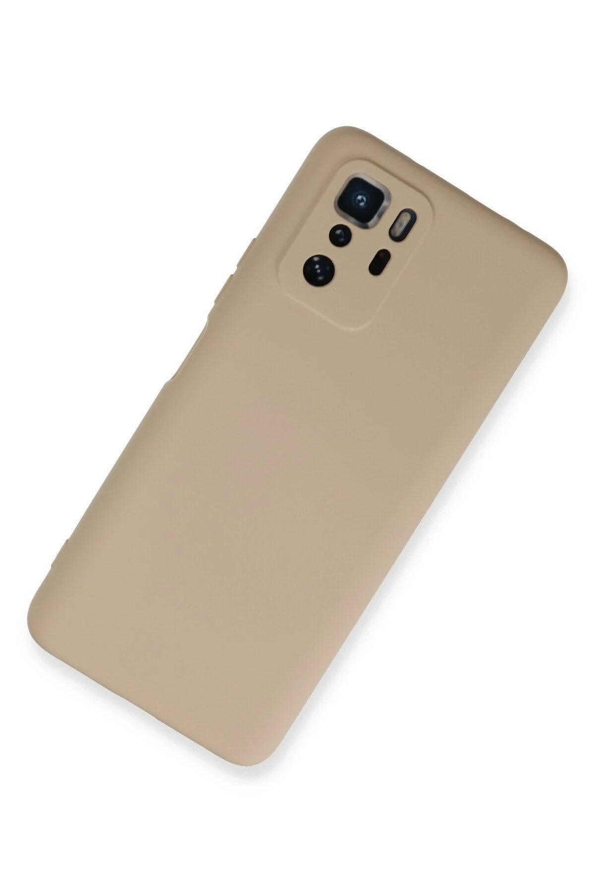 Mey İthalat® Poco X3 GT Kılıf Nano içi Kadife Silikon - Pudra