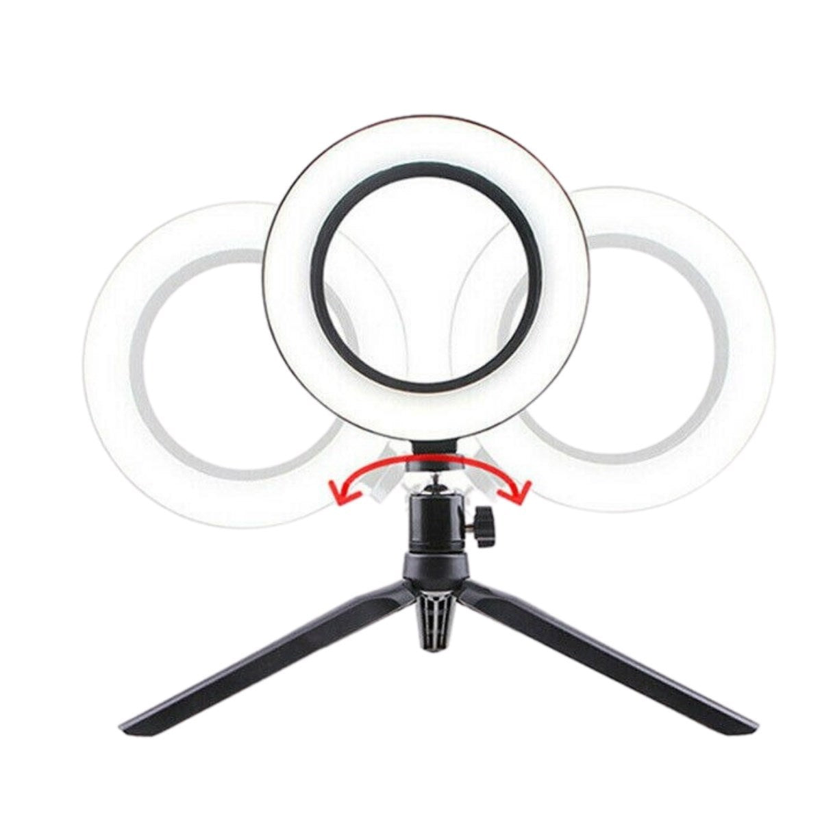 8inç 20cm Youtube Instagram Tiktok Selfie Stüdyo Video Fotoğraf Ring Light Tripod Led Halk