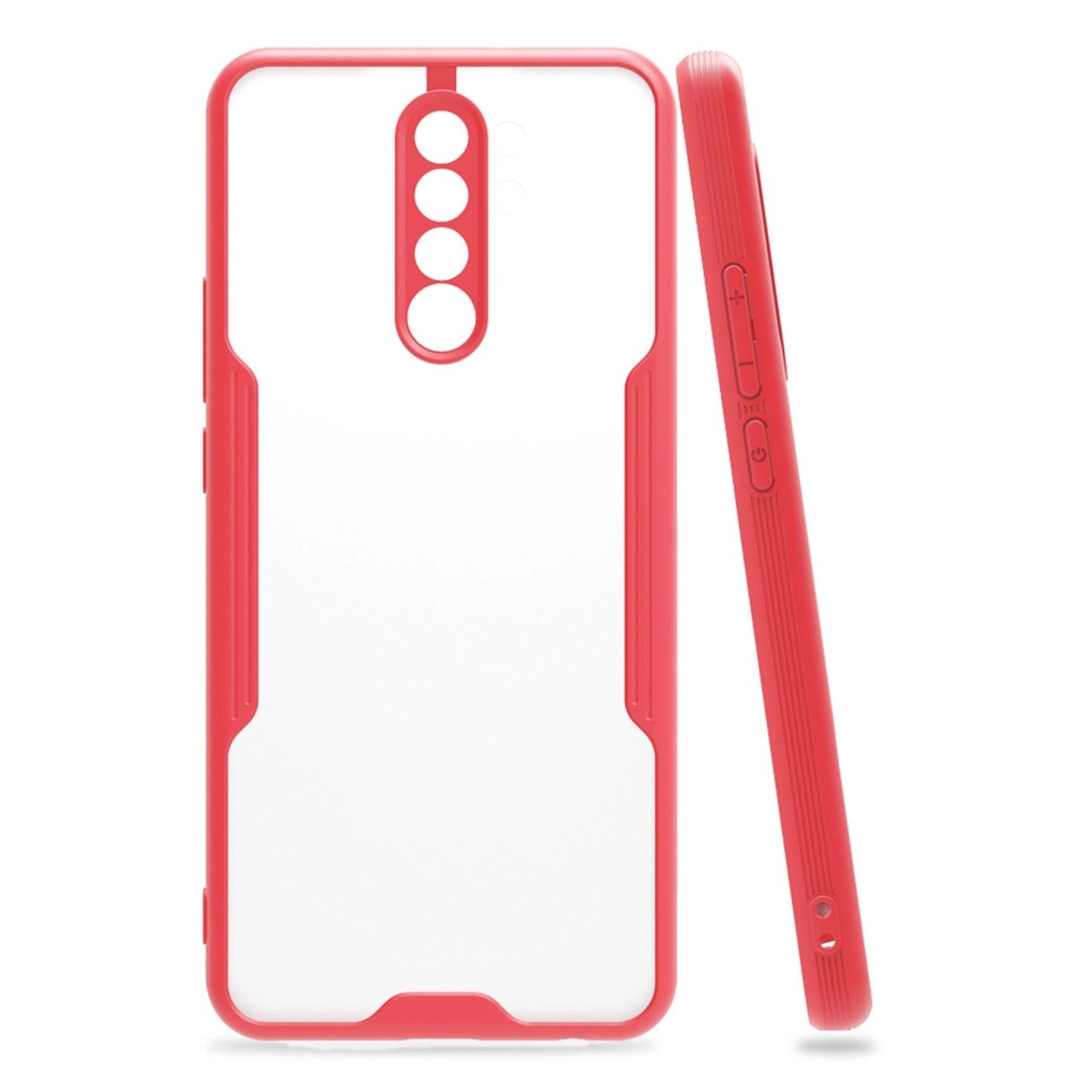Mey İthalat® Redmi Note 8 Pro Kılıf Platin Silikon - Pembe