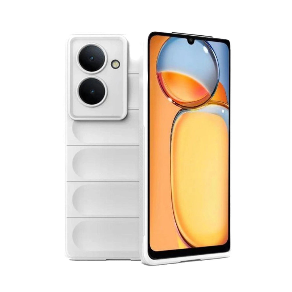 Mey İthalat® Redmi 13C Kılıf Optimum Silikon - Krem