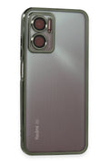 Mey İthalat® Redmi Note 11E Kılıf Lensli Silikon - Yeşil