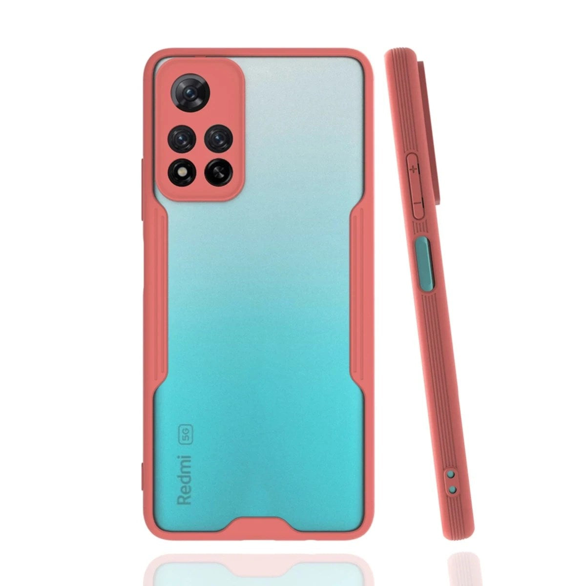 Mey İthalat® Redmi Note 11 Pro Plus 5G Kılıf Platin Silikon - Pembe