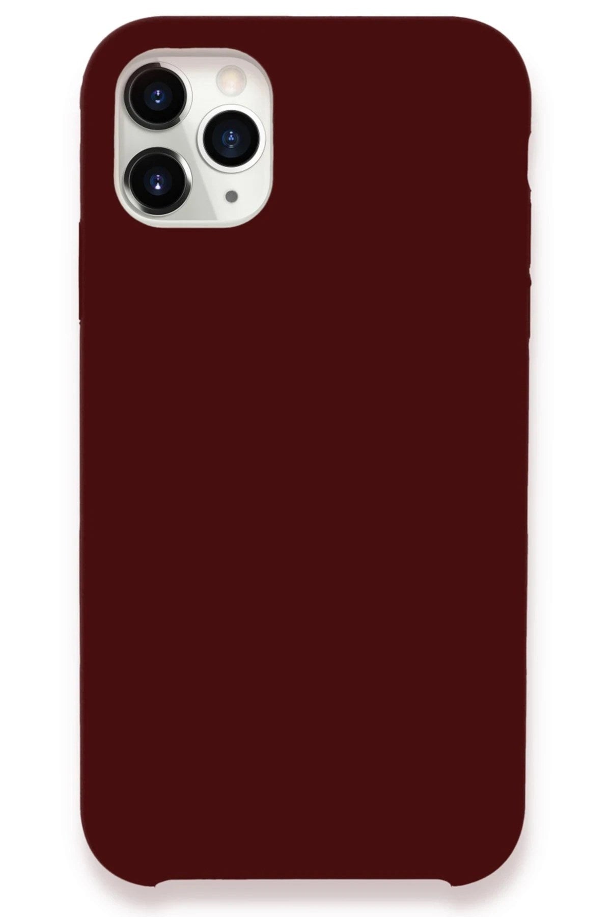 Mey İthalat® iPhone 11 Pro Kılıf Lansman Legant Silikon - Bordo