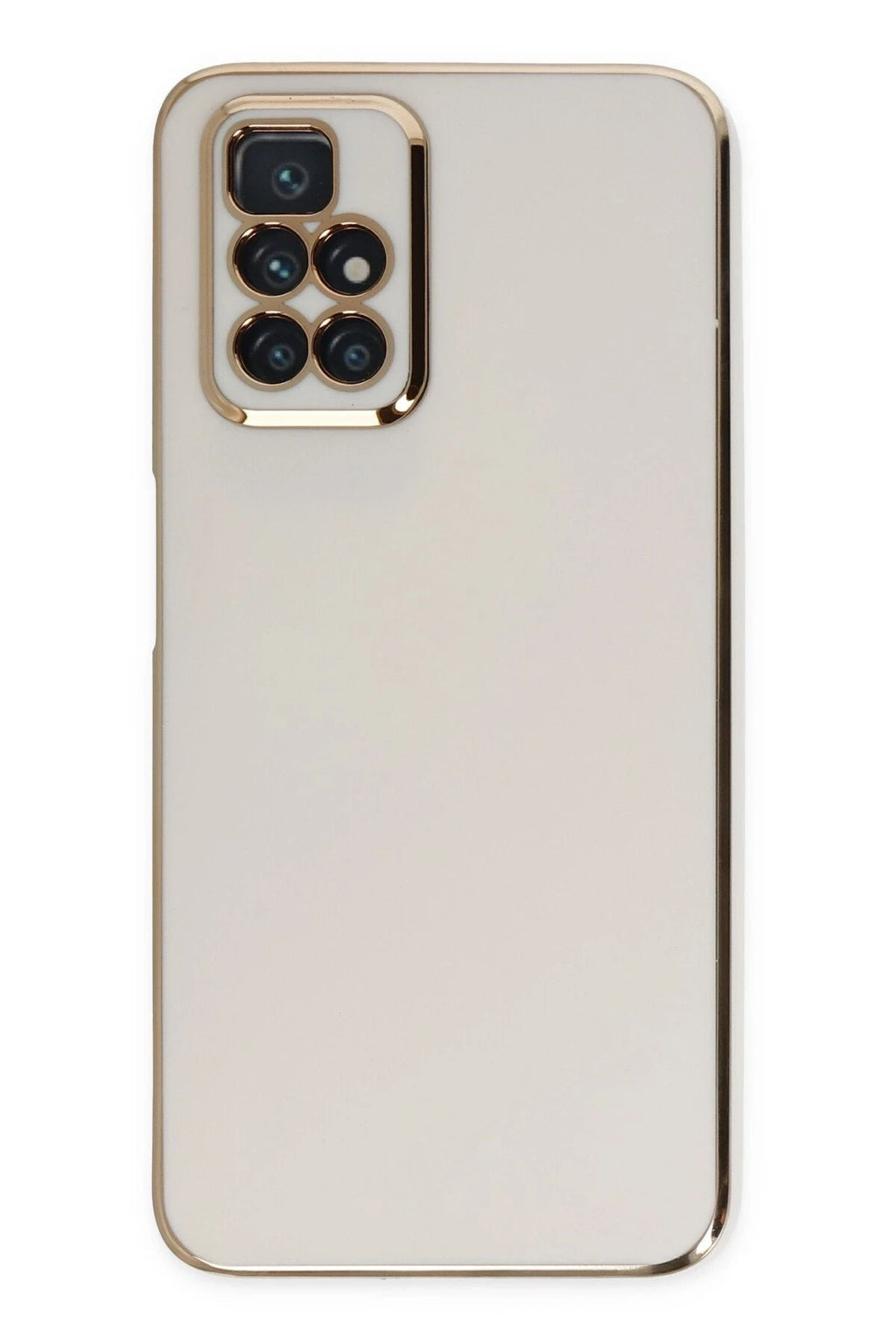 Mey İthalat® Redmi 10 2022 Kılıf Volet Silikon - Beyaz