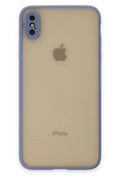 Mey İthalat® iPhone X Kılıf Montreal Silikon Kapak - Gri