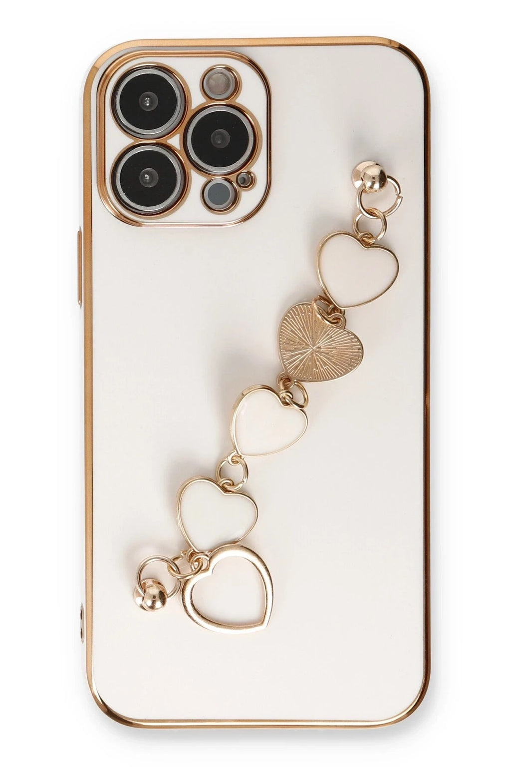 Mey İthalat® iPhone 13 Pro Kılıf Esila Silikon - Beyaz