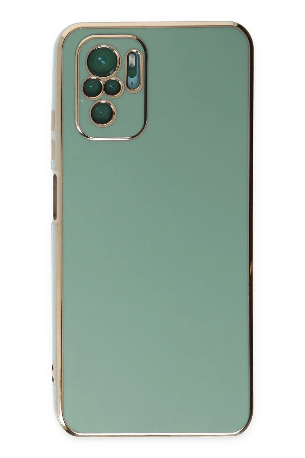 Mey İthalat® Redmi Note 10 Kılıf Volet Silikon - Açık Yeşil