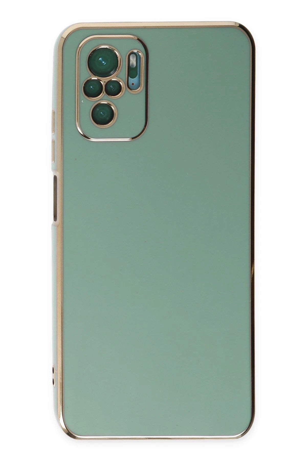Mey İthalat® Redmi Note 10 Kılıf Volet Silikon - Açık Yeşil