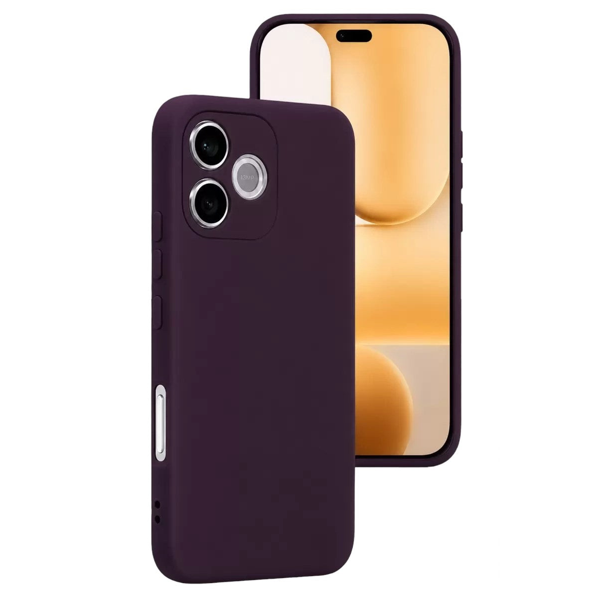 Mey İthalat® Huawei Honor 600 Lite First Silikon - Mürdüm