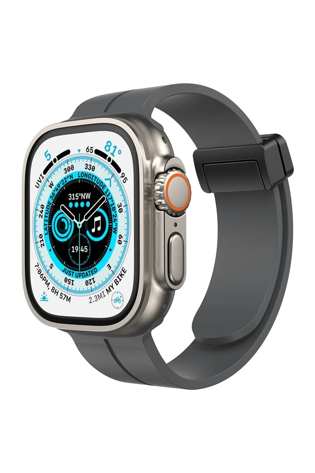 Mey İthalat® Watch 38mm KR412 Elegance Stylısh Kordon - Füme