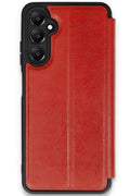 Mey İthalat® Samsung Galaxy A35 5G Kılıf Flip Cover - Kırmızı
