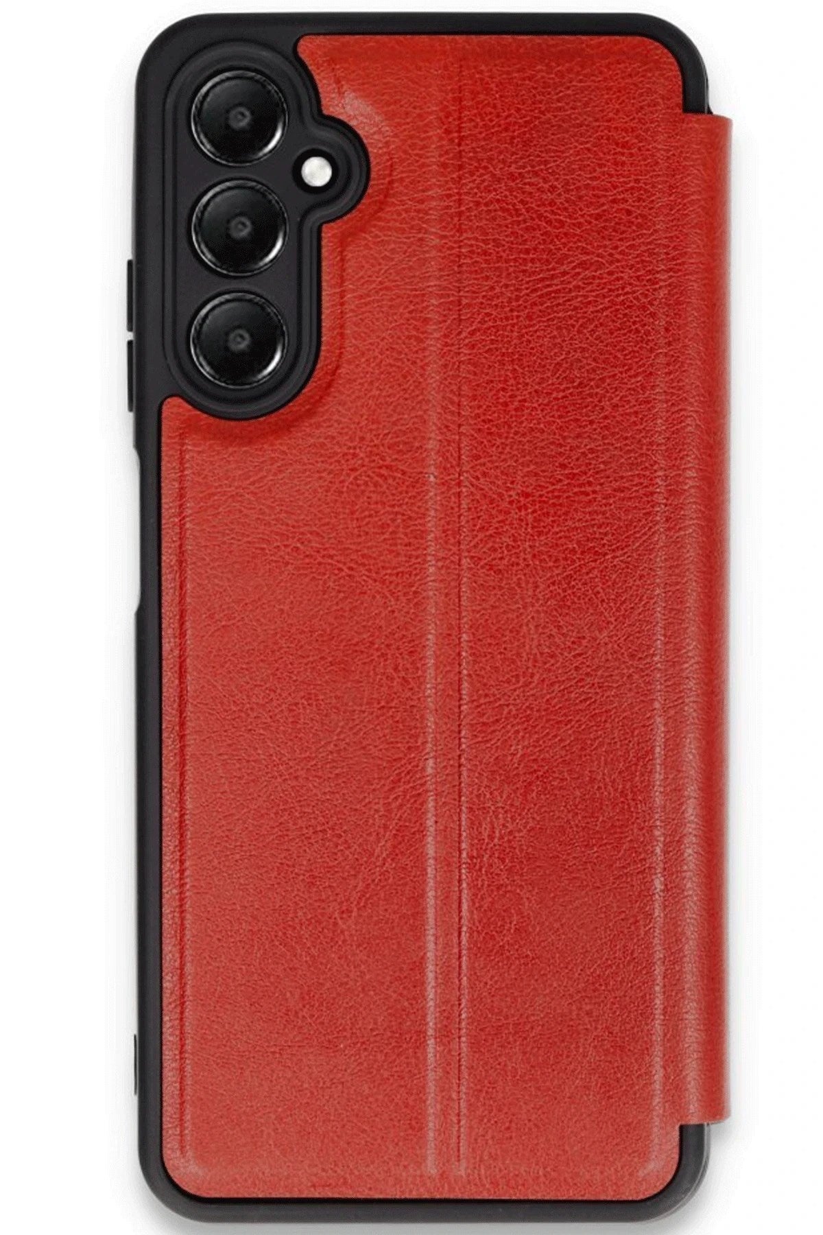 Mey İthalat® Samsung Galaxy A35 5G Kılıf Flip Cover - Kırmızı