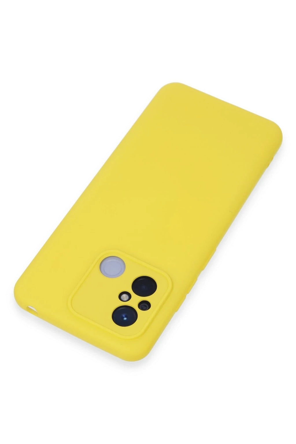 Mey İthalat® Redmi 12C Kılıf Nano içi Kadife Silikon - Sarı