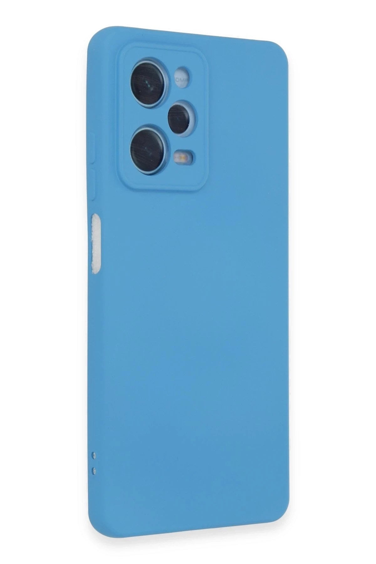 Mey İthalat® Redmi Note 12 Pro 5G Kılıf Nano içi Kadife Silikon - Mavi