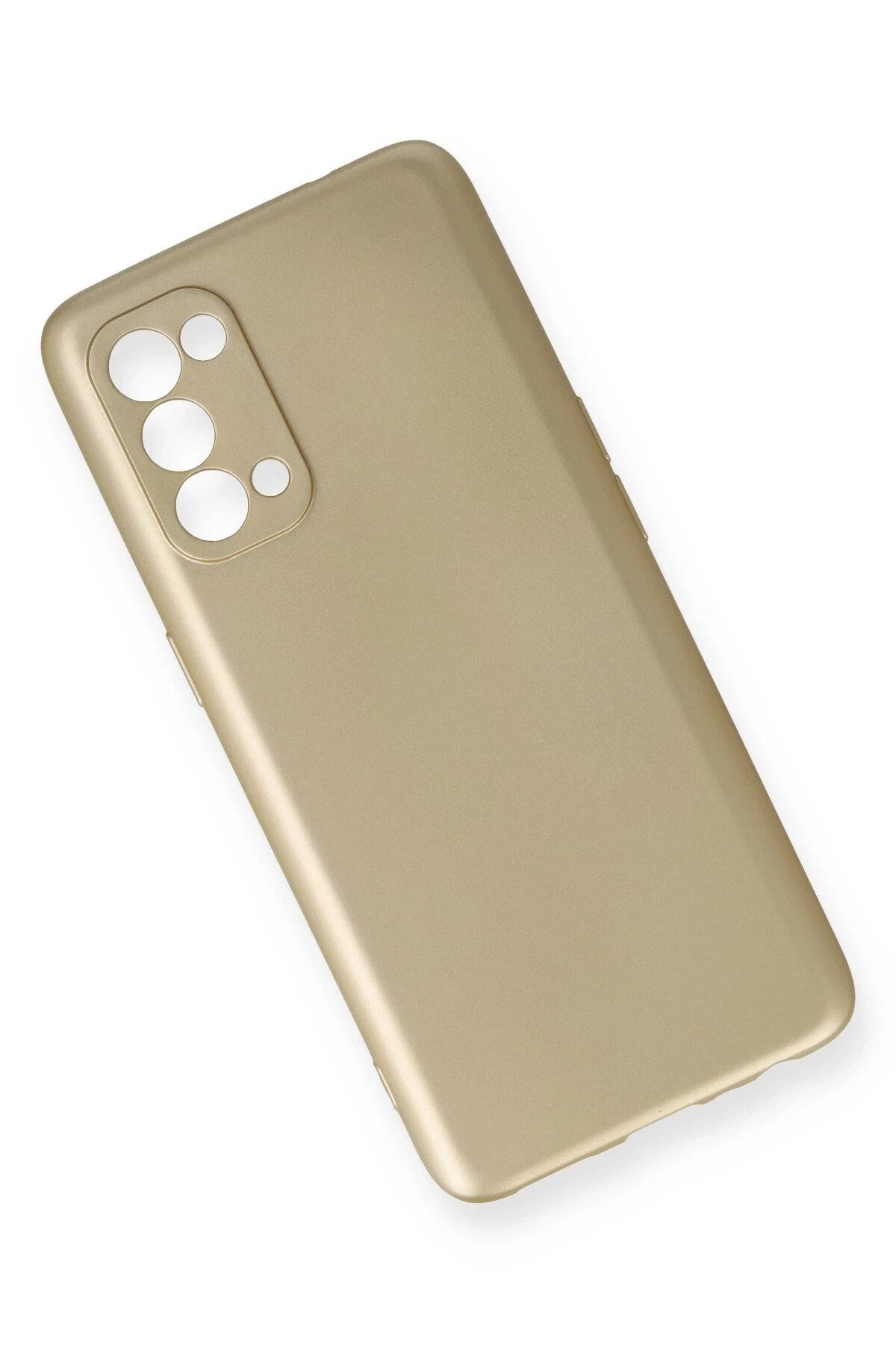 Mey İthalat® Reno 5 Kılıf First Silikon - Gold