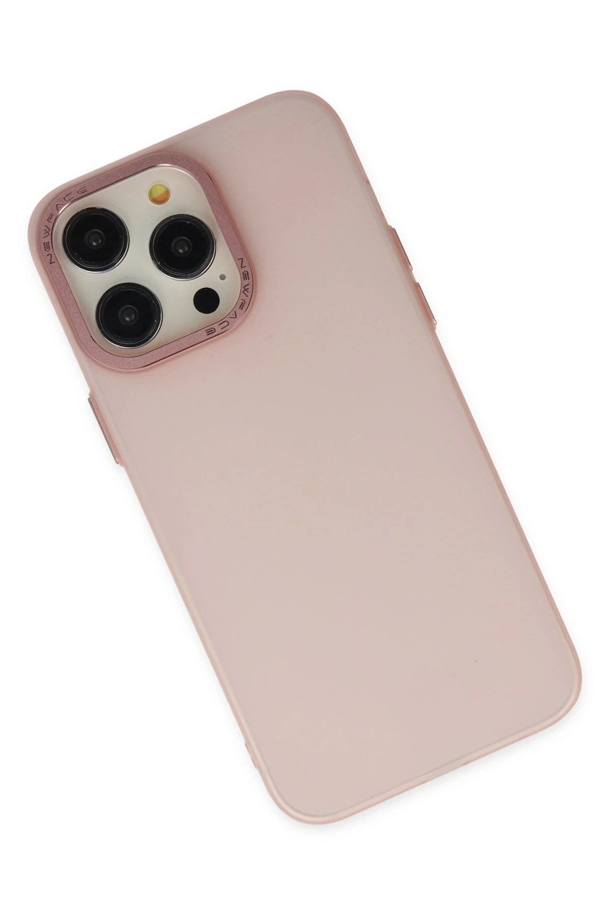 Mey İthalat® iPhone 14 Pro Kılıf Modos Metal Kapak - Pembe