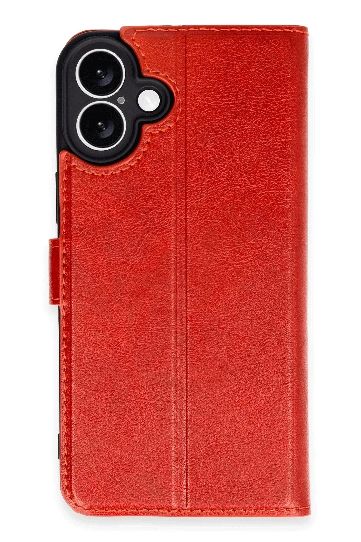 Mey İthalat® iPhone 16 Plus Kılıf Trend S Plus Kapaklı Kılıf - Kırmızı