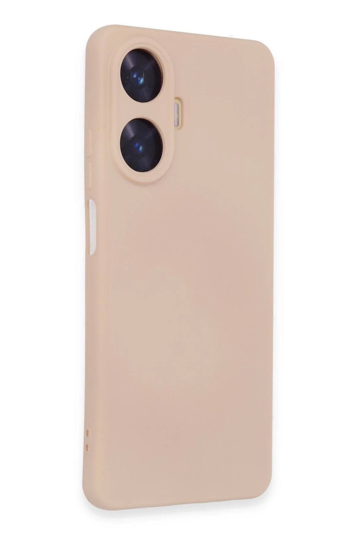 Mey İthalat® Realme C55 Kılıf Nano içi Kadife Silikon - Pudra