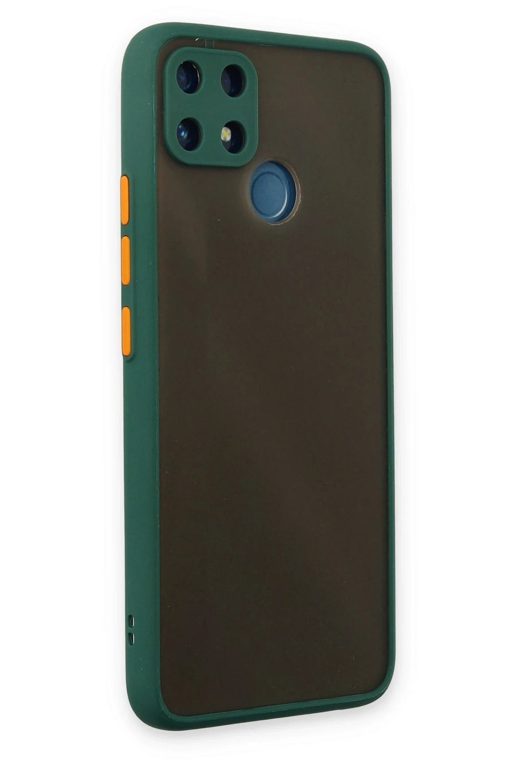 Mey İthalat® Realme C25 Kılıf Montreal Silikon Kapak - Yeşil