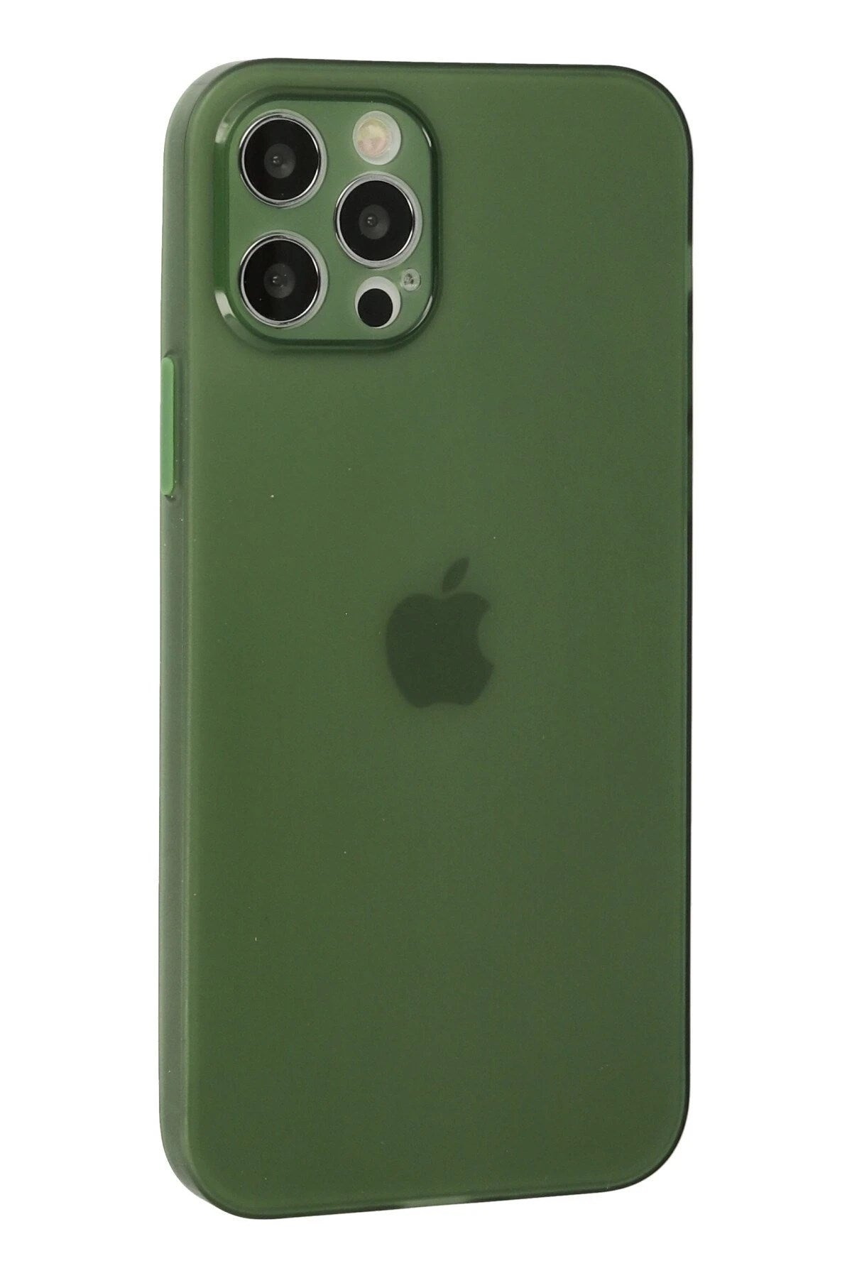 Mey İthalat® iPhone 12 Pro Max Kılıf Puma Silikon - Yeşil