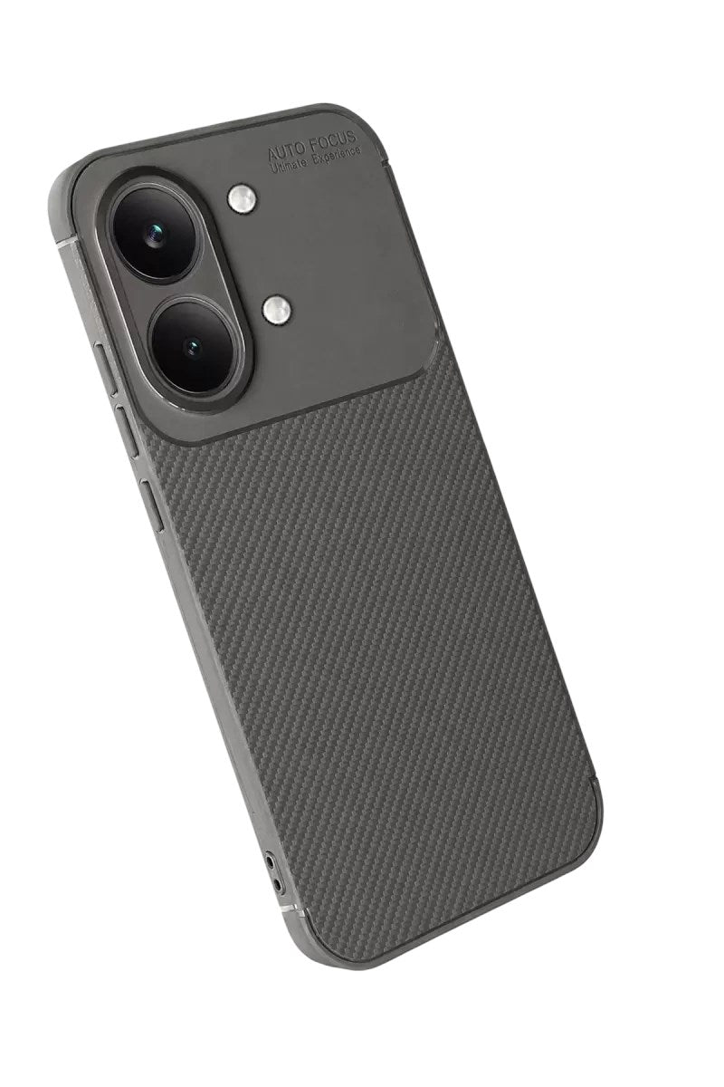 Mey İthalat® Poco X8 Pro Max Auto Focus Karbon Kapak - Gri