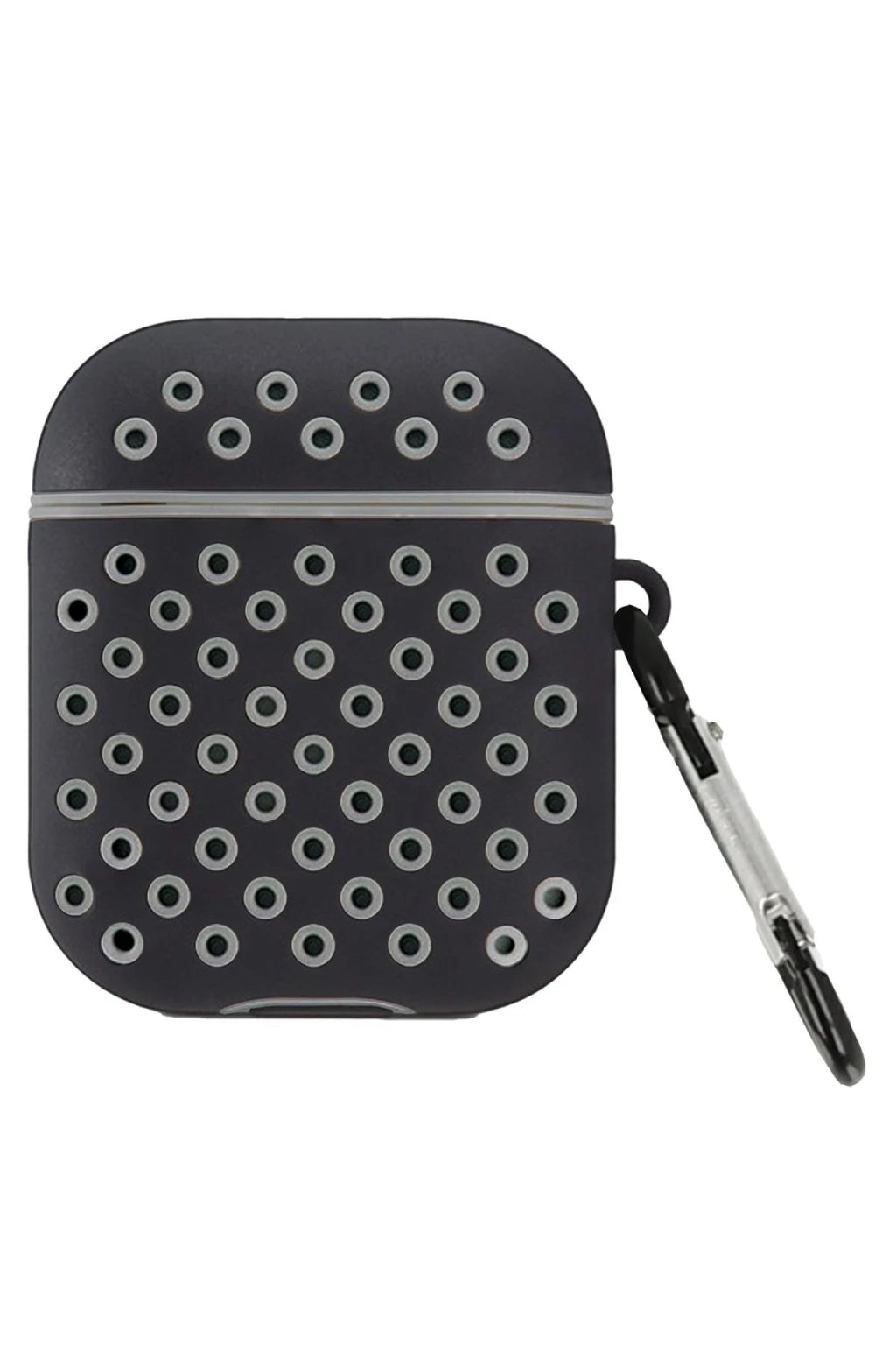 Mey İthalat® Airpods 2 (2.nesil) Spor Delikli Kılıf - Siyah-Gri