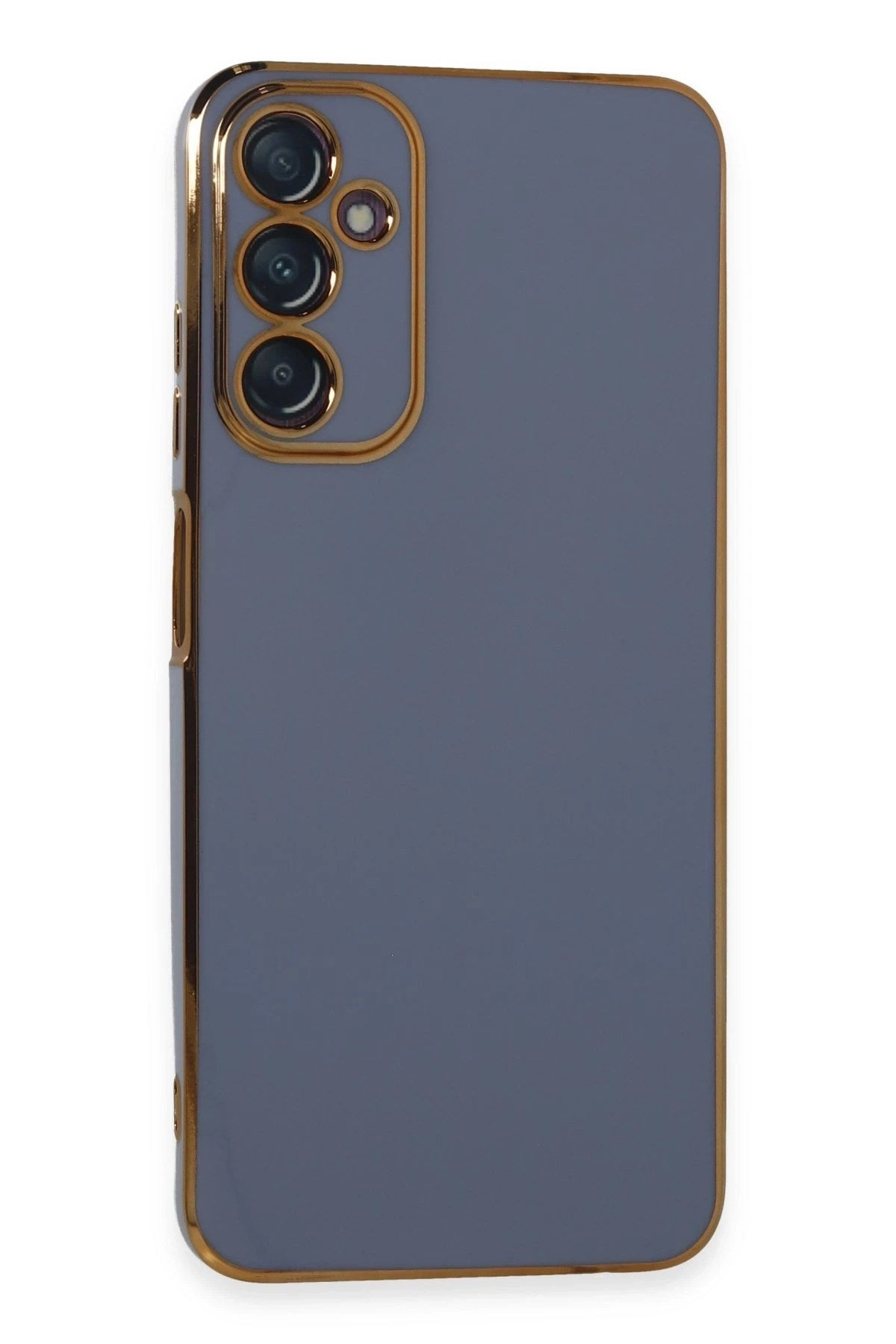Mey İthalat® Samsung Galaxy A05S Kılıf Volet Silikon - Mavi