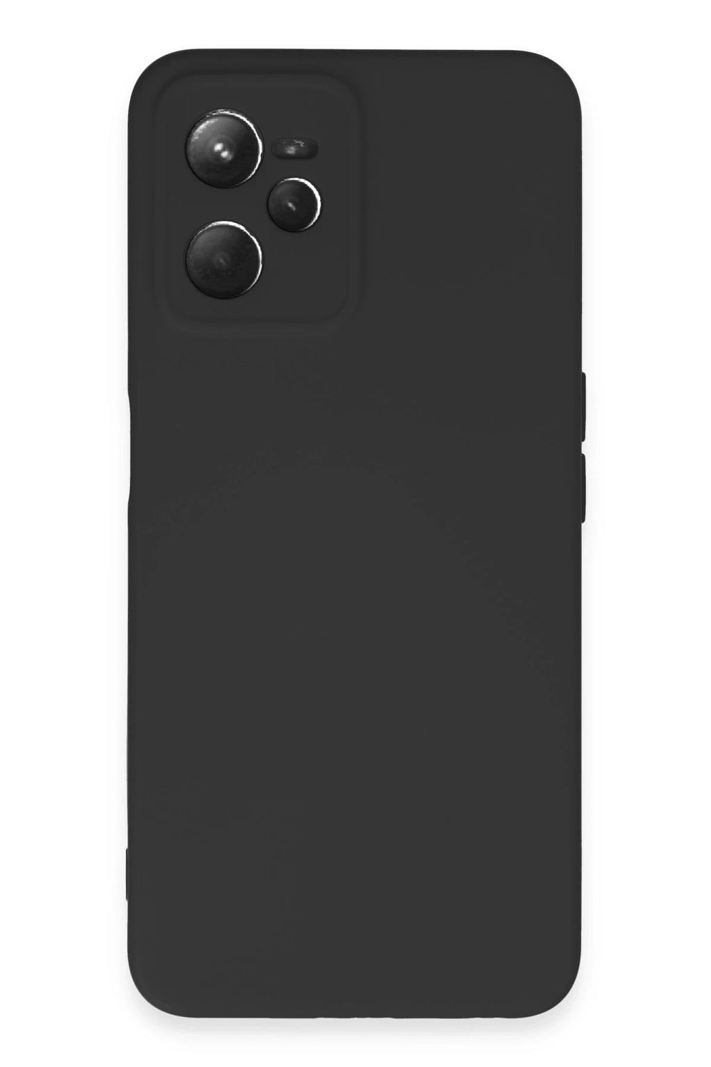Mey İthalat® Realme C35 Kılıf Nano içi Kadife Silikon - Siyah