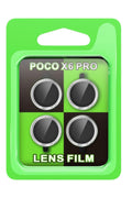 Mey İthalat® Poco X6 Pro Raze Metal Kamera Lens - Gümüş