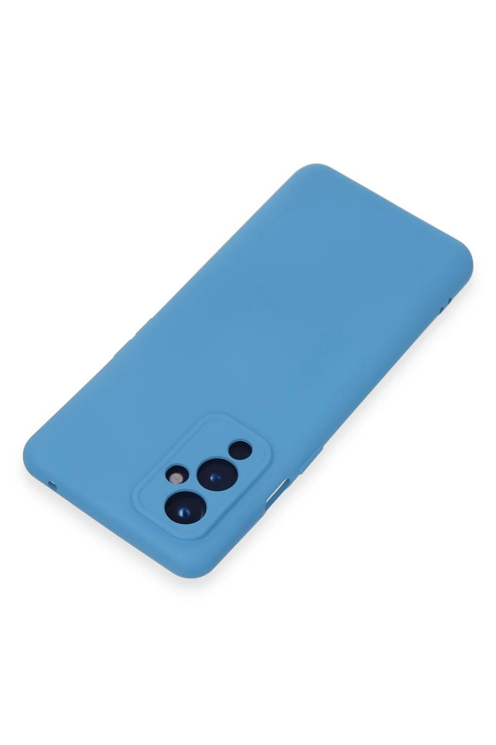 Mey İthalat® One Plus 9 Kılıf Nano içi Kadife Silikon - Mavi
