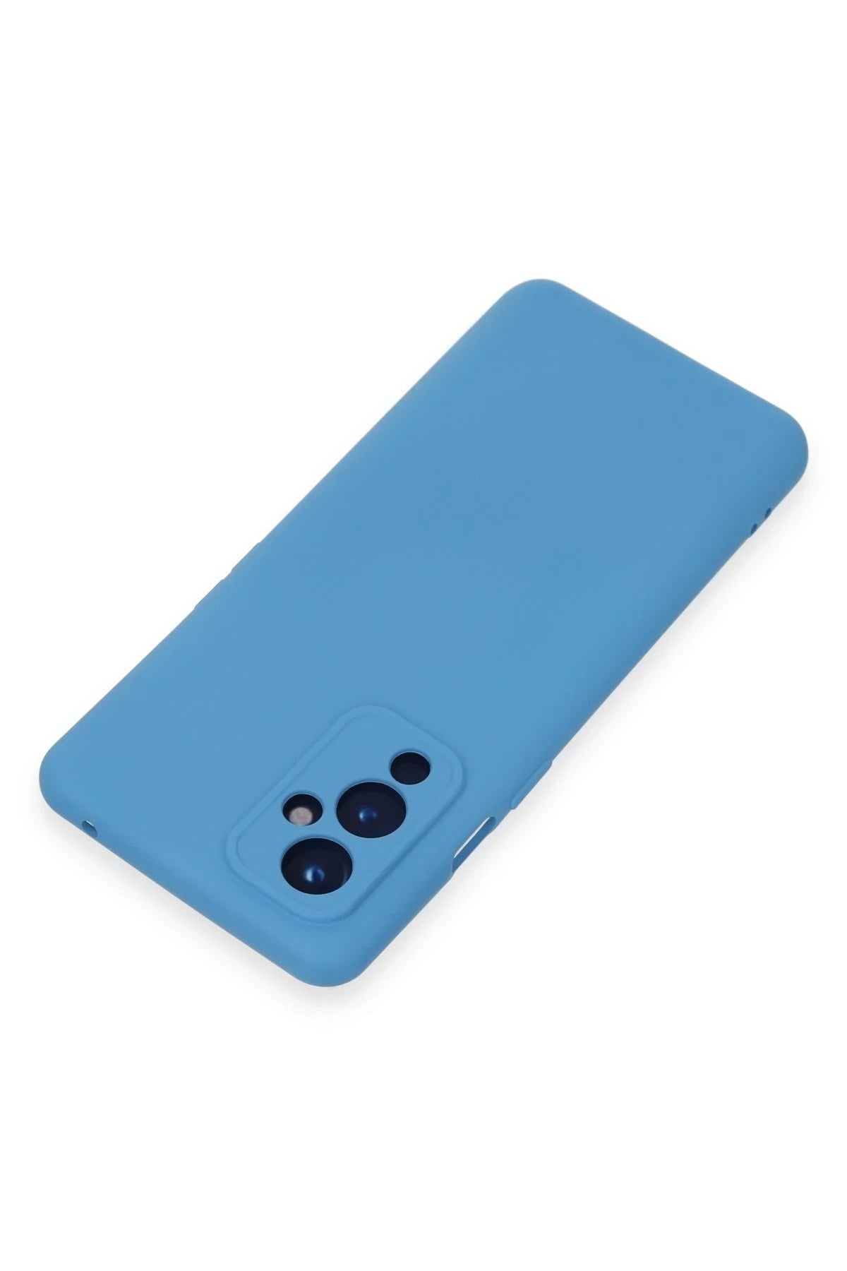 Mey İthalat® One Plus 9 Kılıf Nano içi Kadife Silikon - Mavi