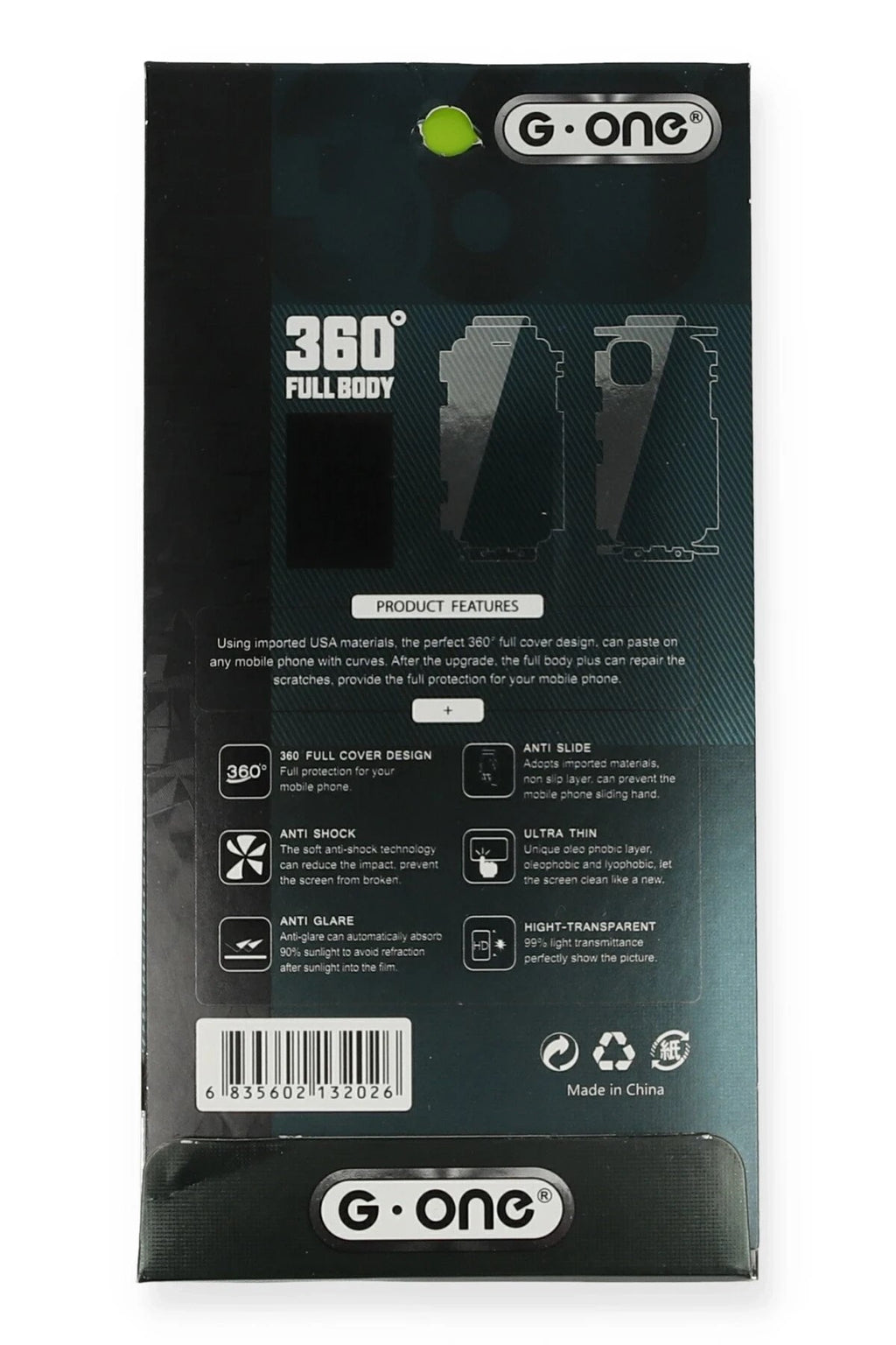 Mey İthalat® Redmi Note 11 SE 360 Full Body Arka Koruyucu