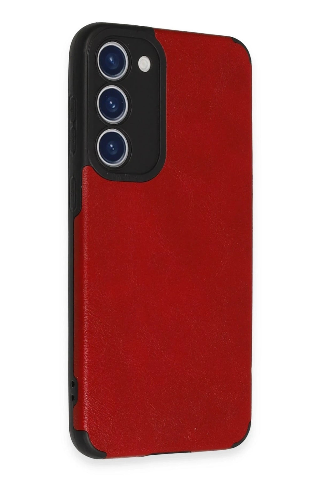 Mey İthalat® Samsung Galaxy S23 Plus Kılıf Loop Deri Silikon - Kırmızı