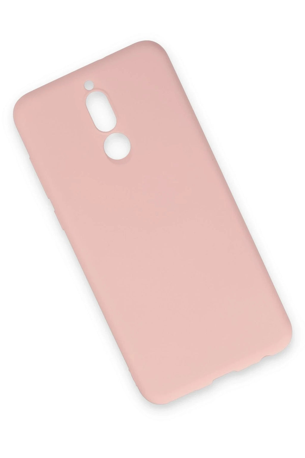 Mey İthalat® Huawei Mate 10 Lite Kılıf Nano içi Kadife Silikon - Pudra