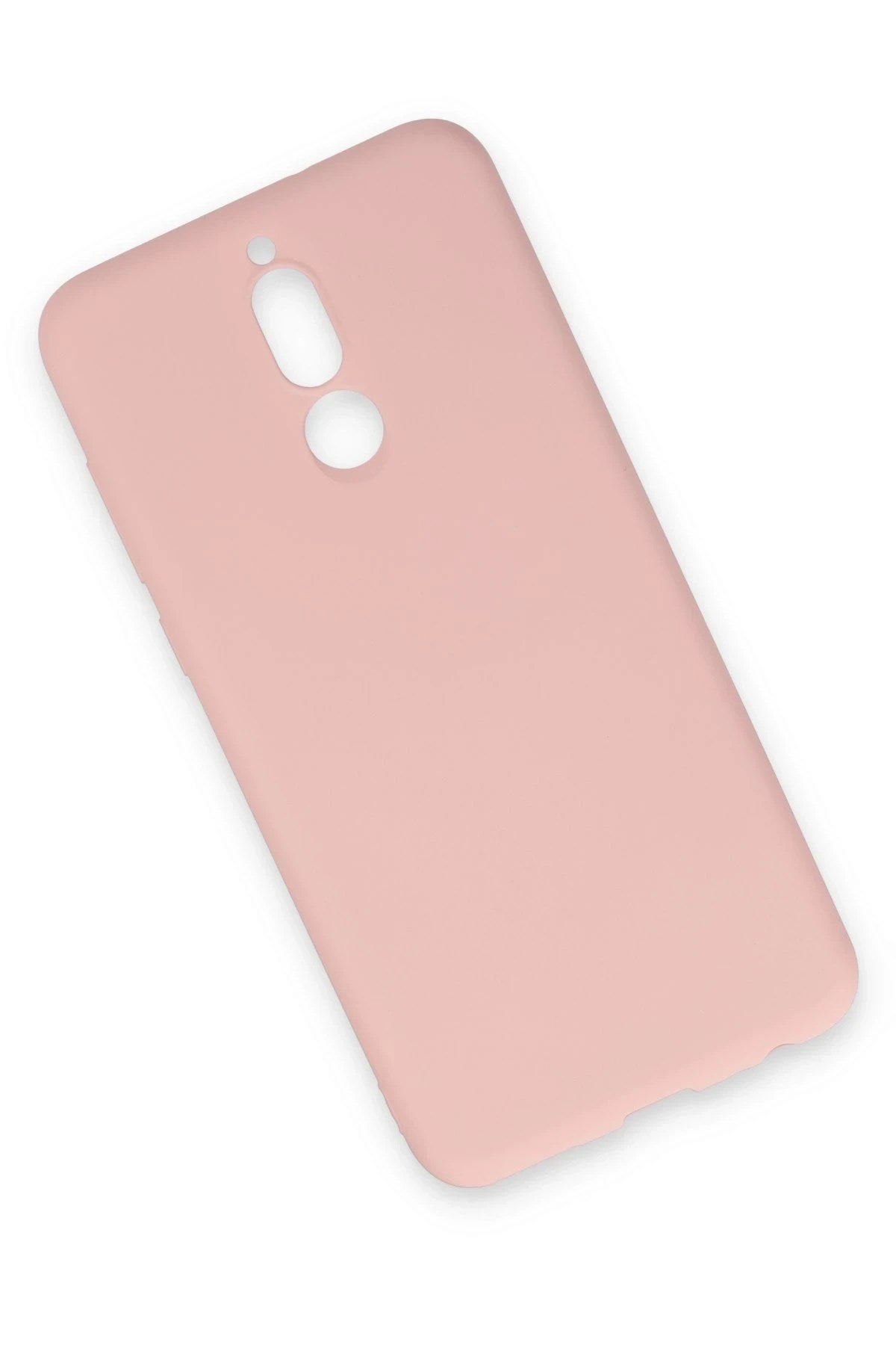 Mey İthalat® Huawei Mate 10 Lite Kılıf Nano içi Kadife Silikon - Pudra