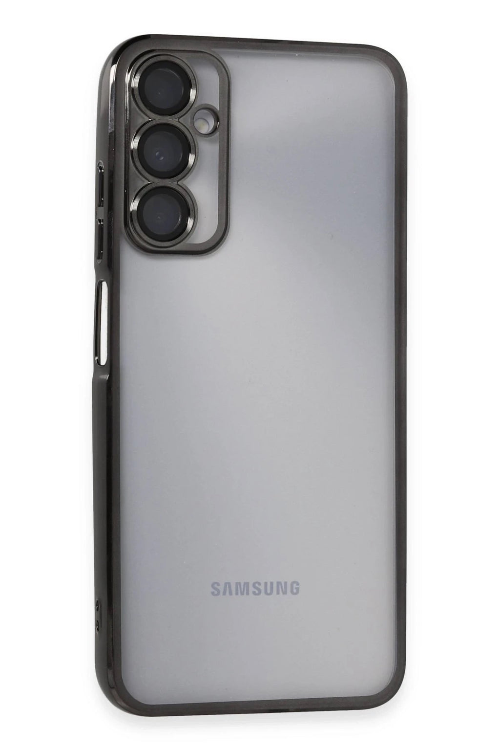 Mey İthalat® Samsung Galaxy A05S Kılıf Lensli Silikon - Siyah