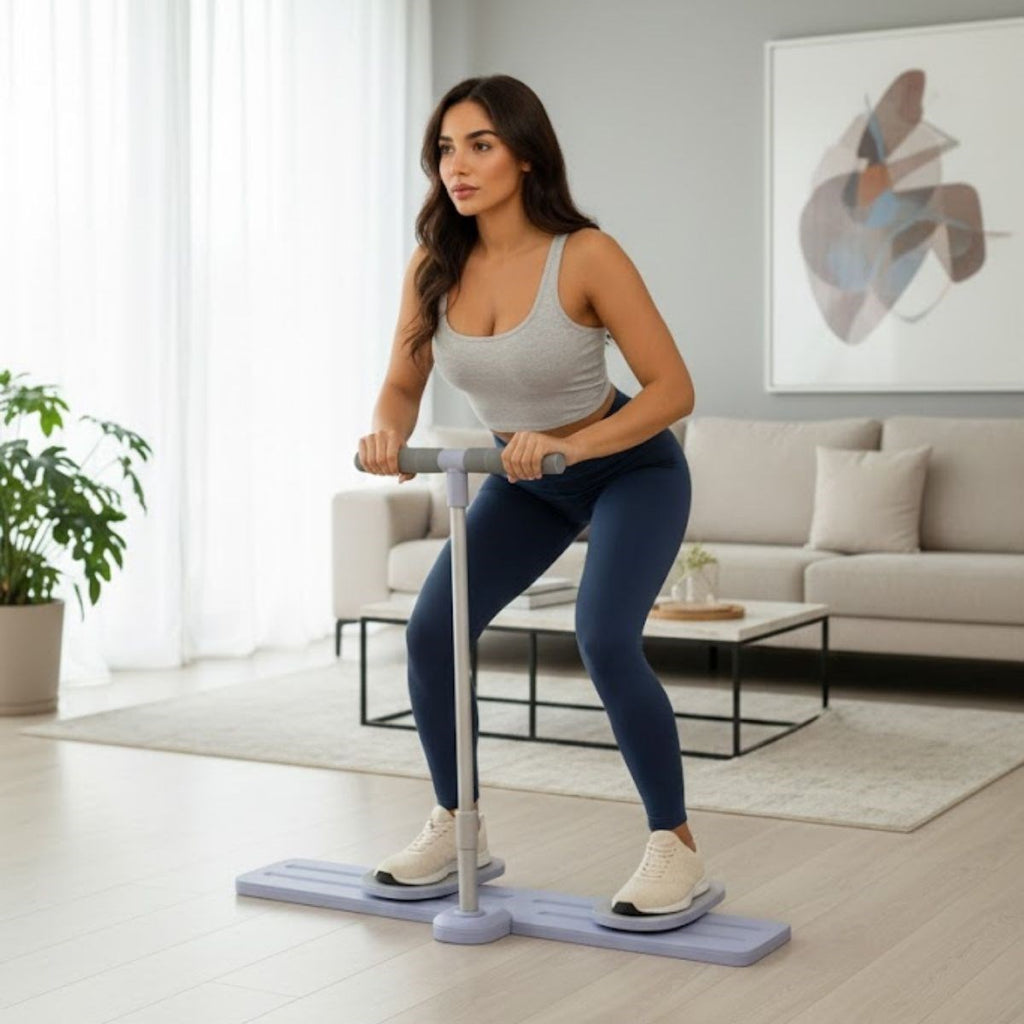 Katlanabilir Kardiyo Tahtası – Aç Kapa Bacak, Kalça ve Core Güçlendirici Spor Aleti