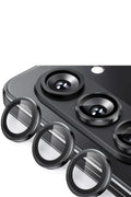 Mey İthalat® Samsung Galaxy Z Fold 5 Valdez Metal Kamera Lens - Siyah